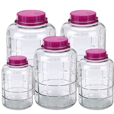 Large glass jars