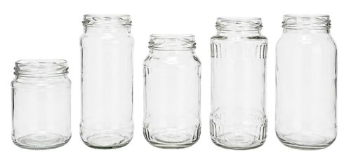 Range of retail jar formats
