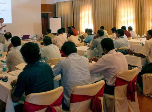 Marcatus QED food safety training session in progress